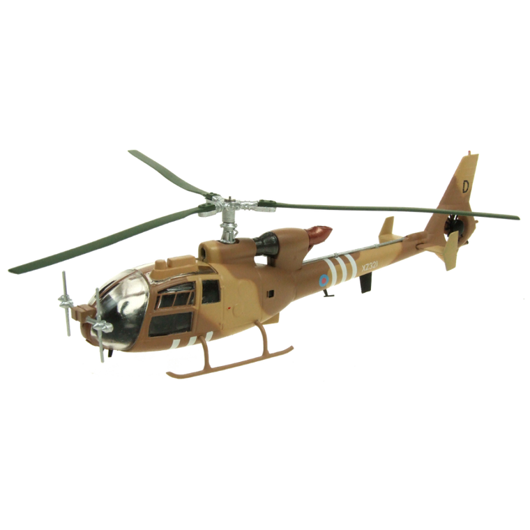Westland Gazelle AH.1 XZ321 "Gary," British Army, Operation Granby, Desert Storm, 1991 AV72-24005 1:72