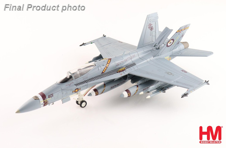 Hobby Master F/A-18C Hornet VMFA-323 "Death Rattlers", US Marines, 2021 HA3583 1:72