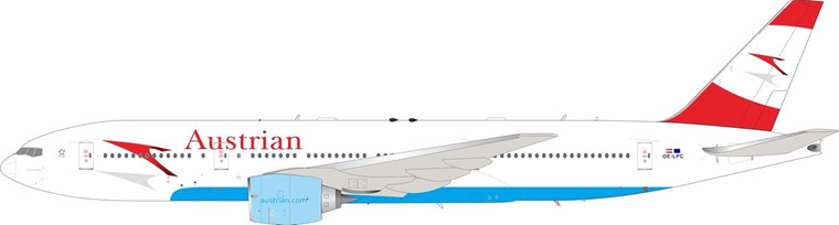 Inflight200 Austrian Airlines Boeing 777-2Z9ER OE-LPC With Stand