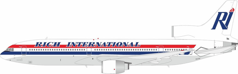 Inflight200 Rich International Airways Lockheed L-1011-385-1 TriStar 1 N302MB IF1011JN0424 1:200