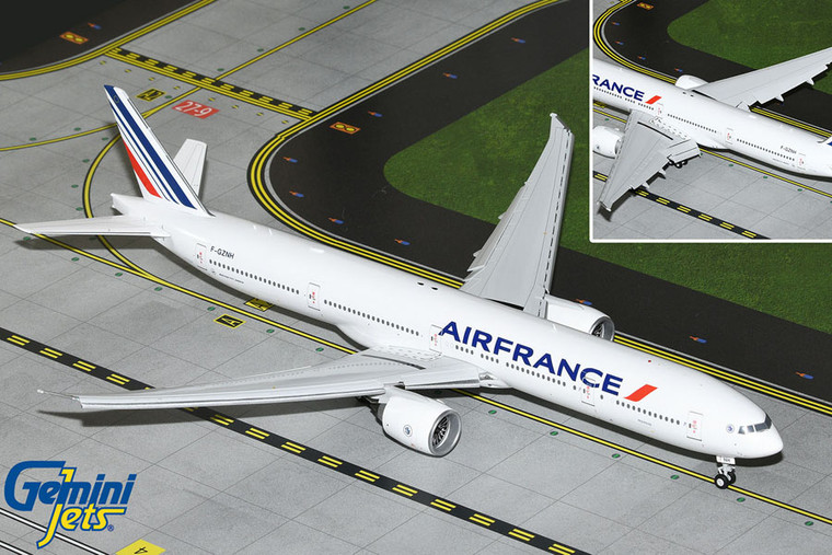 AIR FRANCE 1/200 777-300ER プラモデル 航空機 新品 Gemini200 Air France B777-300ER flaps down F-GZNH G2AFR1282F 1:200
