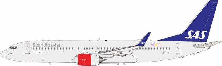 JFox SAS Scandinavian Airlines 737-783 LN-RRH JF-737-8-045 1:200