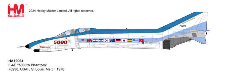 Hobby Master F-4E Phantom “5000th Phantom”, St Louis, March 1978 HA19064 1:72
