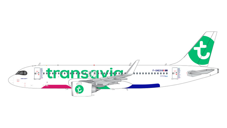 Gemini200 Transavia Airlines A320neo F-GNEO G2TRA1283 1:200