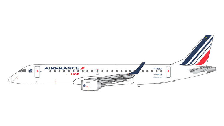 Gemini Jets Air France Hop E190-100STD current livery F-HBLR GJHOP1615 1:400