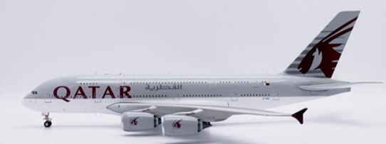 JC Wings Qatar Airways Airbus A380 Reg: A7-APG With Stand XX20200