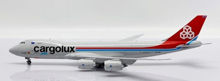 JC Wings Cargolux Boeing 747-8F "powered by JAS" Reg: LX-VCI With Antenna XX40155 1:400
