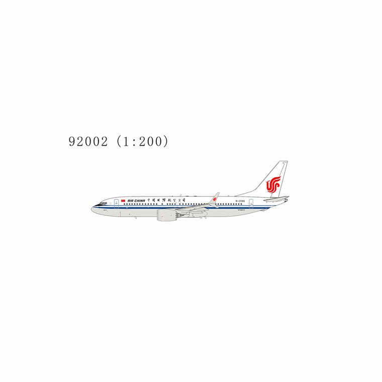 NG Models Air China 737 MAX 8 B-209Q 92002 1:200