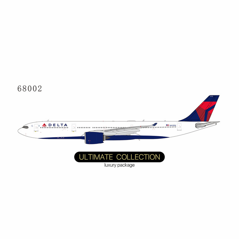 NG Models Delta Air Lines A330-900 N412DX 68002 1:400