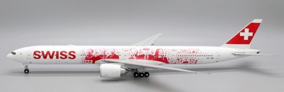 スイス航空 777-300ER HB-JNA 1/200 JC Wings Swiss Boeing 777-300ER 