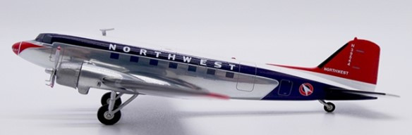 ノースウエスト航空 DC-3 N39544 1/200 JC Wings Northwest Airlines McDonnell Douglas DC-3 