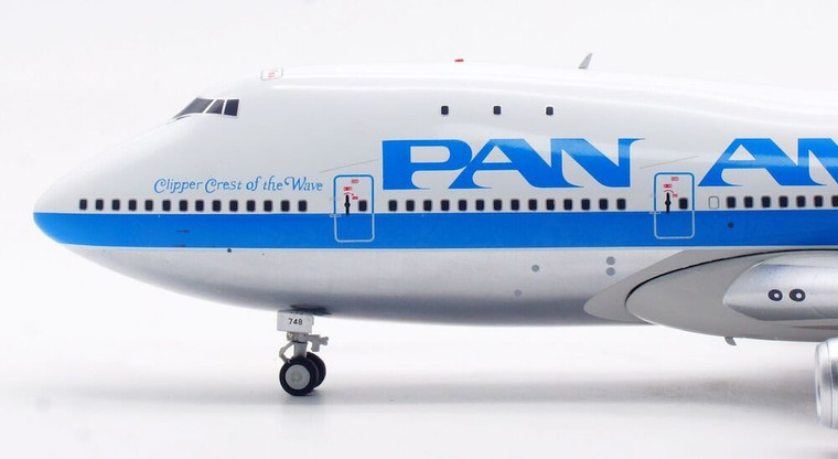 InFlight200 Pan Am Boeing 747-121 Polished Reg: N748PA