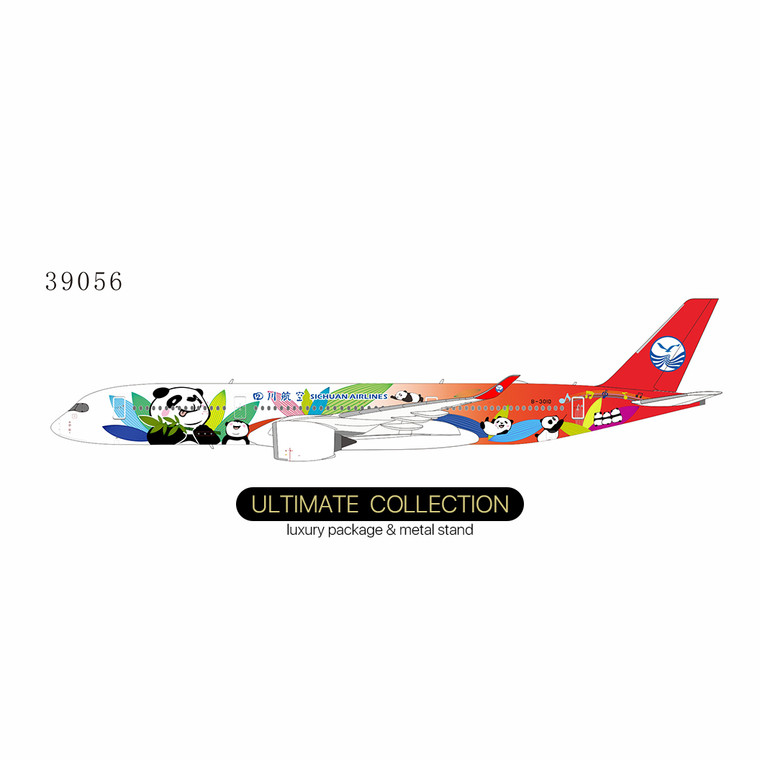 NG Models Sichuan Airlines A350-900 Panda cs (ULTIMATE COLLECTION) B-301D 39056 1:400