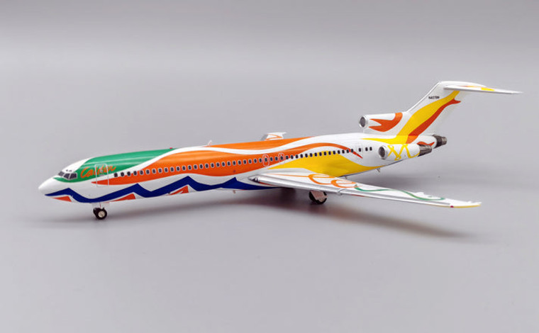 Inflight200 Braniff Calder Mexico Livery Boeing 727-291 N407BN with stand IF722BN0924 1:200