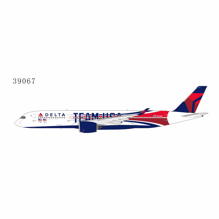 NG Models Delta Air Lines A350-900 TEAM USA #2 N521DN 39067 1:400