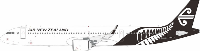 Inflight200 Air New Zealand Airbus A321-271NX ZK-OYE with stand