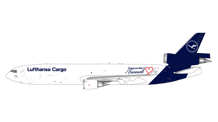 Gemini Jets Lufthansa Cargo MD-11F 