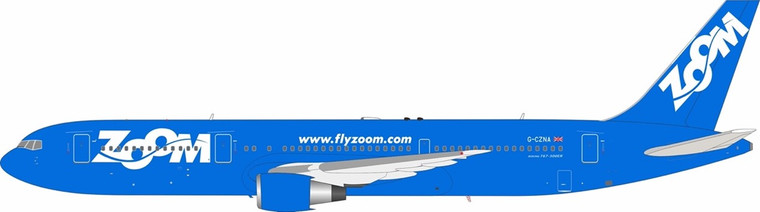 Inflight200 Zoom Airlines Boeing 767-300 G-CZNA with stand
