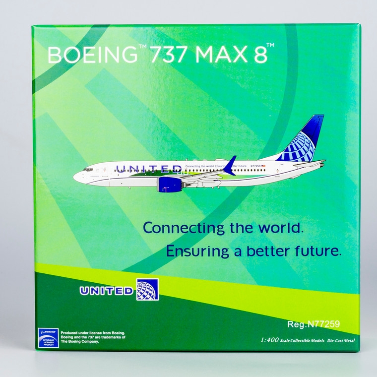 NG Models United Airlines 737 MAX 8 Connecting the world. Ensuring