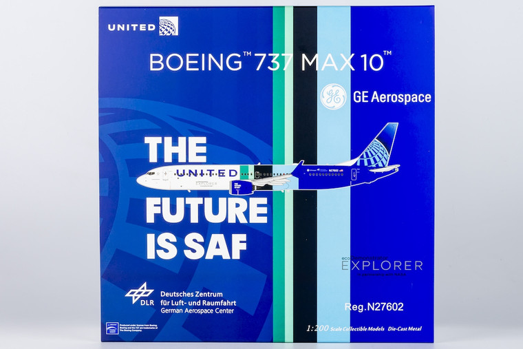 NG Models United Airlines 737 MAX 10 N27602 with 
