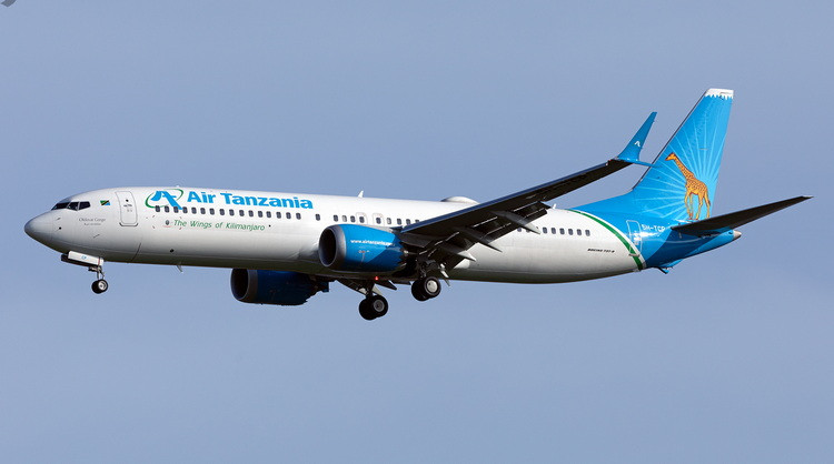 Phoenix Models Air Tanzania B737 MAX 9 5H-TCP 11946 1:400