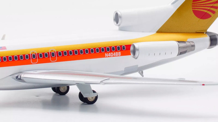 Inflight200 CONTINENTAL RED 727-100 N40488 with stand IF721CO0824