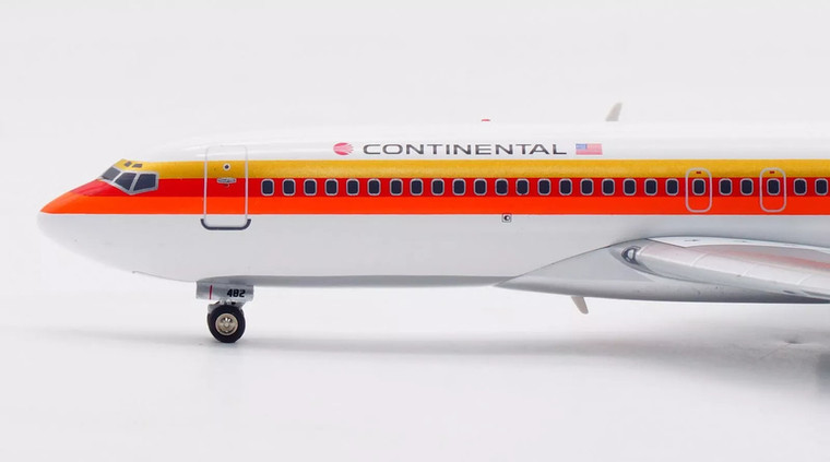 Inflight200 CONTINENTAL RED 727-100 N40488 with stand IF721CO0824