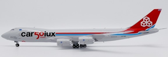 ヘルパ　 1/200 　カーゴルックス　CARGOLUX　747-8F HERPA CARGOLUX 747-8F 1/200 NOT WITHOUT MY MASK (**)