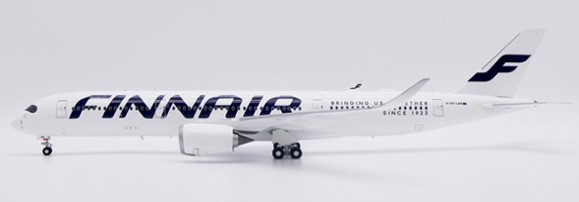 JC Wings Finnair Airbus A350-900XWB "Bringing us together since 1923" Reg: OH-LWR With Stand XX20409 1:200