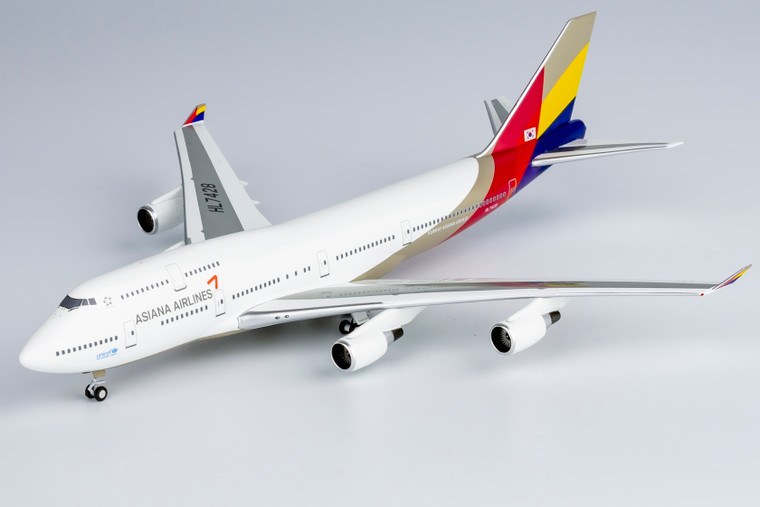 NG Lite Asiana Airlines 747-400 Farewell Flight HL7428 AAR007 1:400