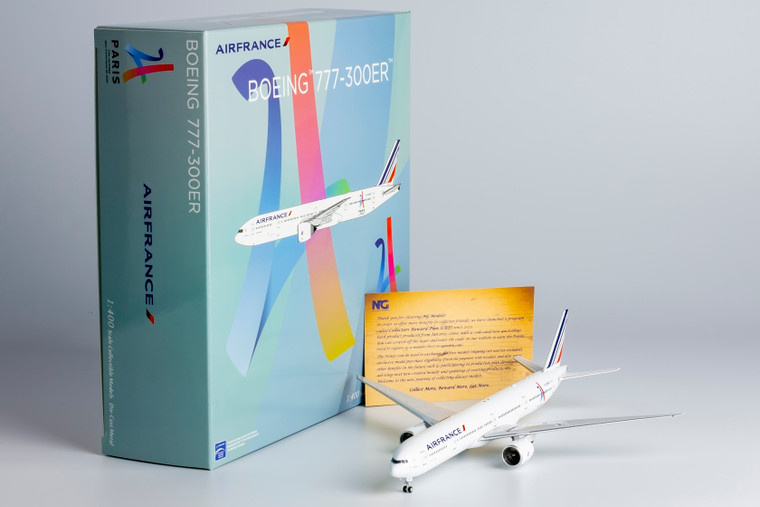 NG Model Air France 777-300ER Paris JO 2024 sticker F-GZNP 73050 1:400