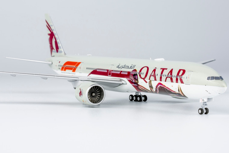 NG Model Qatar Airways 777-300ER Formula 1 - Global Partner Livery