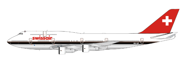 JC Wings Swissair Boeing 747-300 