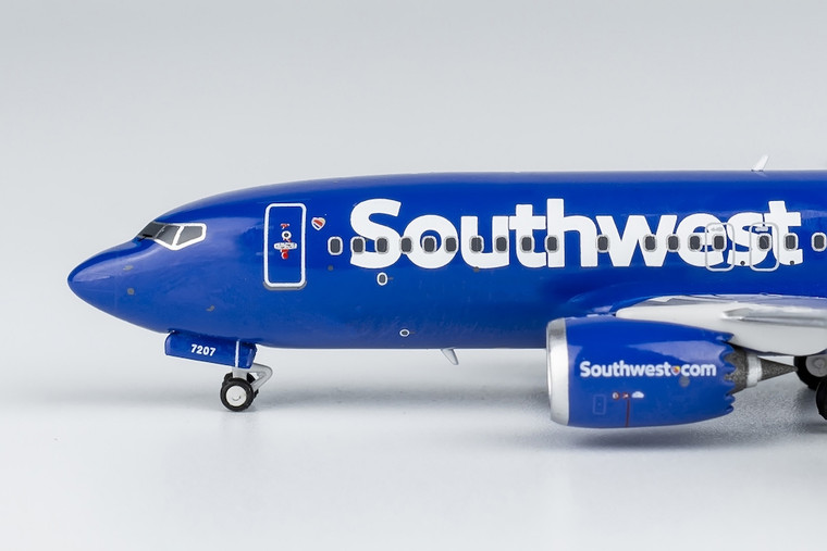 サウスウエスト航空 737 MAX 7 N7207Z 1/400 NG Model Southwest Airlines 737 MAX 7 N7207Z 87002 1:400