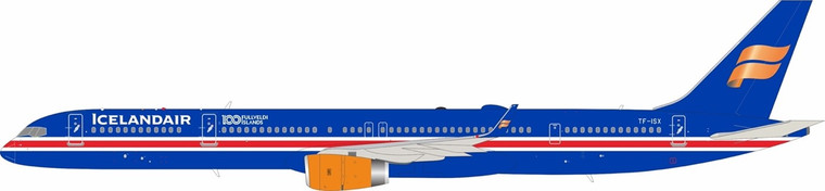 Inflight200 Icelandair Boeing 757-3E7TF-ISX with stand IF753FI0425 1:200