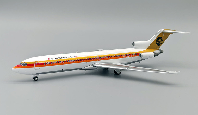 InFlight200 CONTINENTAL 727-200 N66733 BLACK with stand IF722CO0524 1:200