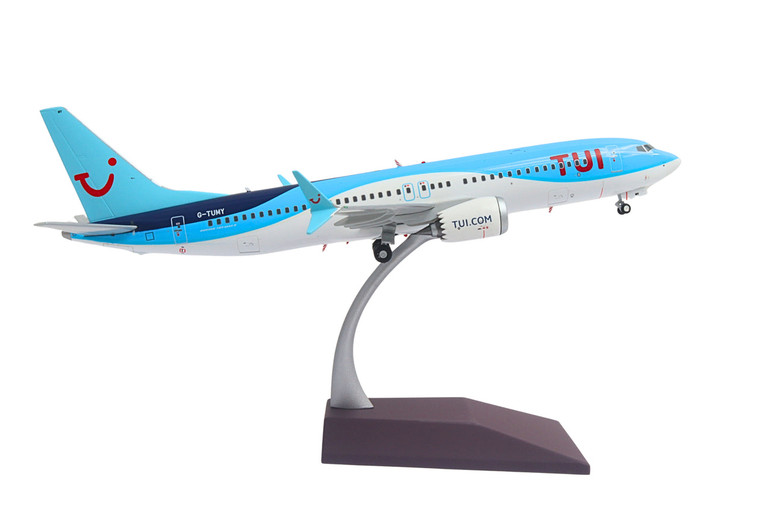 Gemini200 TUI 737 MAX 8 G-TUMY upgraded stand G2TOM1389 1:200