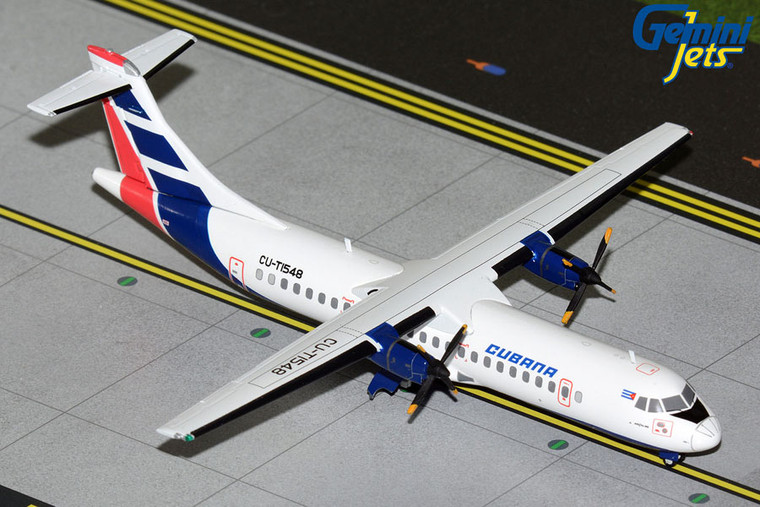 Gemini200 Cubana ATR 72-200 CU-T1548 G2CUB1252 Scale 1:200