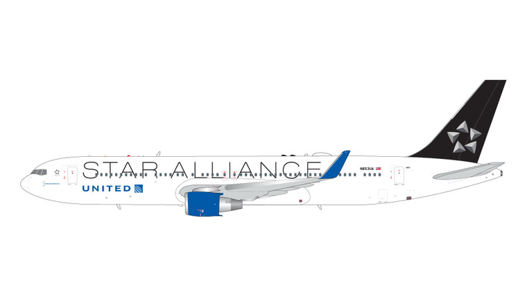 Gemini200 United Airlines B767-300ER N653UA 
