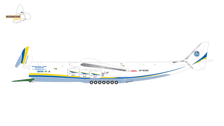 GeminiJets Antonov Airlines Antonov An-225 UR-82060 “Mriya