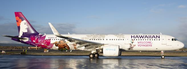 JC Wings Hawaiian Airlines Airbus A321neo XX40616 1:400