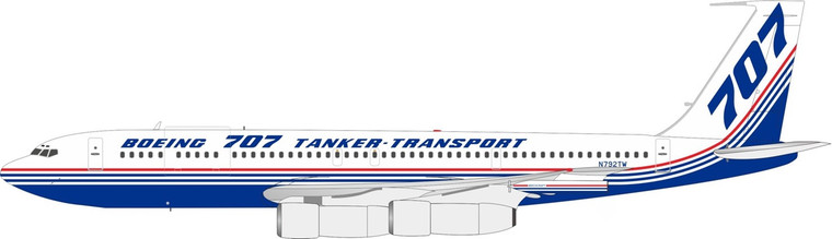 Inflight200 Boeing Boeing 707-331C N792TW with stand IF707TANKER 1:200