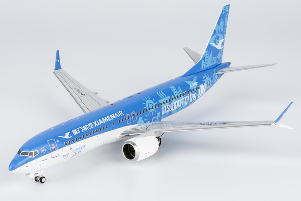 NG Model Xiamen Airlines 737 MAX 8 UN Dream with stand B-20CP
