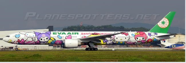 JC Wings Eva Air Boeing 777-300ER 