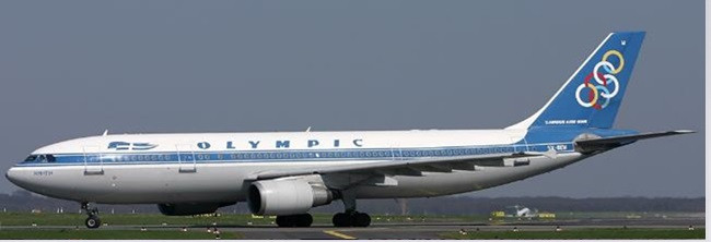 JC Wings Olympic Airlines Airbus A300-600R Reg: SX-BEM With