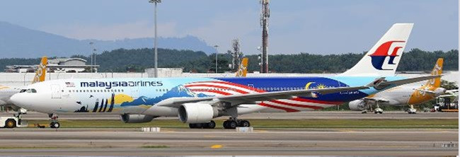 JC Wings Malaysia Airlines Airbus A330-300 