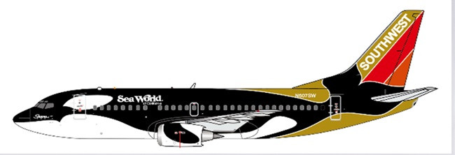 G*O様 SWAL Boeing 737-400 スケール1/130 南西航空 G*O様 SWAL Boeing 737-400 スケール1/130 南西航空 - メルカリ