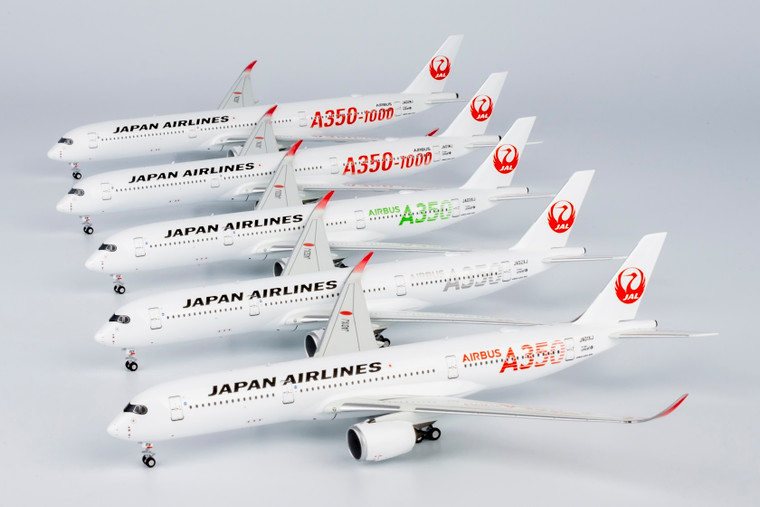 NG Model Japan Airlines (JAL) A350-900 silver 