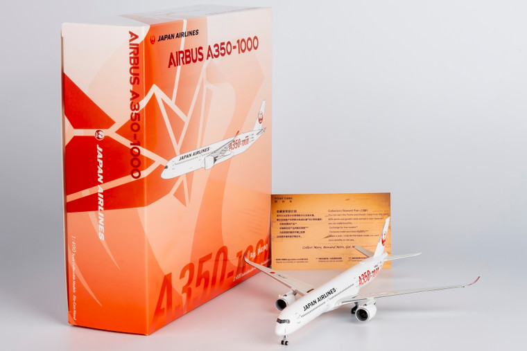 1/500 日本航空 JAL A350-1000 1号機 JA01WJ NG Model Japan Airlines (JAL) A350-1000 with red 