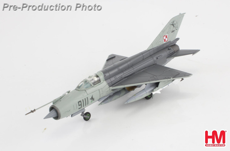 Hobby Master MIG-21MF "Polish Air Force" 9111, 3 ELT, Poznan-Kresiny, Poland, 2002 HA0115 1:72